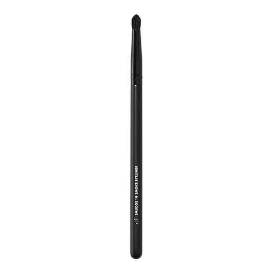 e.l.f. Smudge 'N Smoke Eyeliner Brush, Multi-Use Eyeshadow & Eyeliner Brush For Creating A Perfect Smoky Eye, Vegan & Cruelty-Free