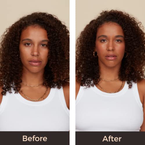 Monika Blunder Beauty - Blunder Cover Foundation/Concealer - Shade: 5 - Fünf - Medium/Deep, Warm Golden Undertones - Clean Beauty, All-In-One, Cruelty-Free, Fragrance-Free, Vegan - 0.62 oz