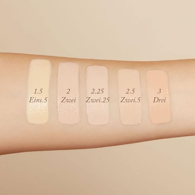 Monika Blunder Beauty - Blunder Cover Foundation, Concealer - Shade: 2.5 - Zwei.5 - Light, Warm Undertones - Clean Beauty, All-In-One, Cruelty-Free, Vegan - 0.62 oz