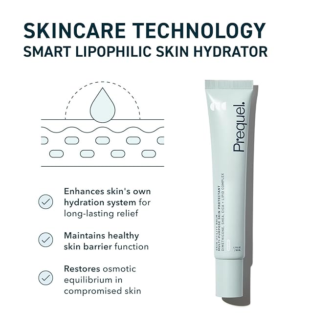 Skin Utility Balm. Advanced Occlusive Face Cream for Dry Skin, Moisturizer for Sensitive Skin. Thick Non-Comedogenic Barrier Protection with Dimethicone and Shea Butter. 1.7oz Tube