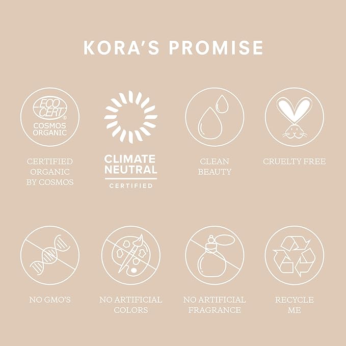 KORA Organics Noni Glow Hydrating Face Oil with Rosehip, Gua Sha Oil, Certified Organic, Cruelty Free, 0.34 fl oz - Face Care Beauty Products for Women