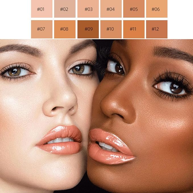 Flawless Matte Liquid Foundation Makeup, Vegan & Cruelty-Free, Liquid Oil-Free Foundation Face Makeup for Combination & Oily Skin, Longwear Medium-Full Coverage (07, 30ml)