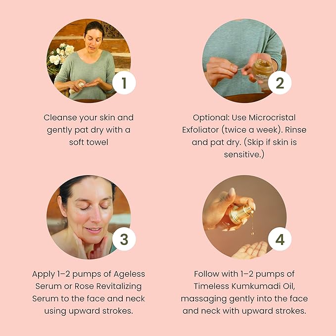 Shankara Kumkumadi Oil with Pure Saffron and Ayurvedic Herbs (Rose Aroma 18ml)