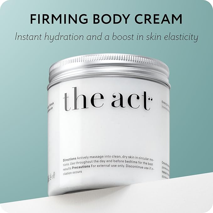 The Act Firming Body Cream โ Hydrating Cream with Green Coffee & Lotus โ Smooths and Nourishes Skin for a Spa-Like Experience for Men and Women, 8.5 fl oz