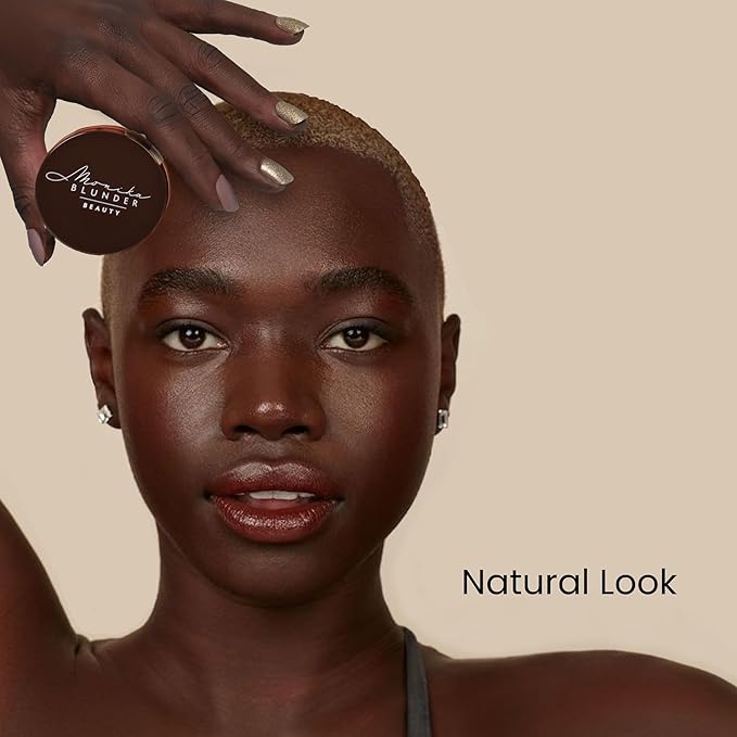 Monika Blunder Beauty - All-In-One Foundation/Concealer, Deep Dark Neutral/Warm Undertones, 10 - Zehn, 0.62 oz