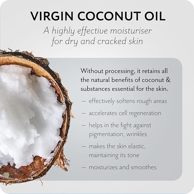 THE ACT Solid Coconut Body Butter β Organic Vegan Moisturizer with Shea & Almond Oils β Melts in Hands β Massage Balm for Dry Skin β Natural Skincare for Women & Men β 6 oz with Spatula