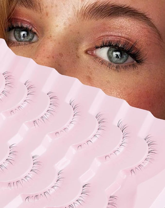 Eyelashes False Bottom Lashes Lower Lashes Fake Bottom Eyelashes 7 Pairs R-2