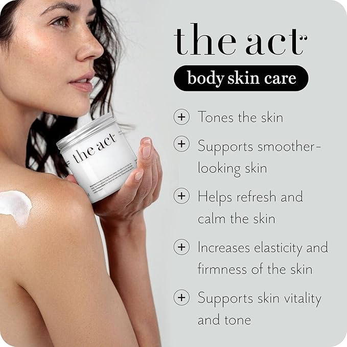 The Act Firming Body Cream โ Hydrating Cream with Green Coffee & Lotus โ Smooths and Nourishes Skin for a Spa-Like Experience for Men and Women, 8.5 fl oz