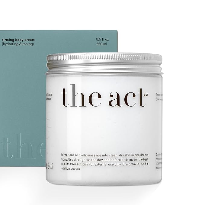 The Act Firming Body Cream โ Hydrating Cream with Green Coffee & Lotus โ Smooths and Nourishes Skin for a Spa-Like Experience for Men and Women, 8.5 fl oz