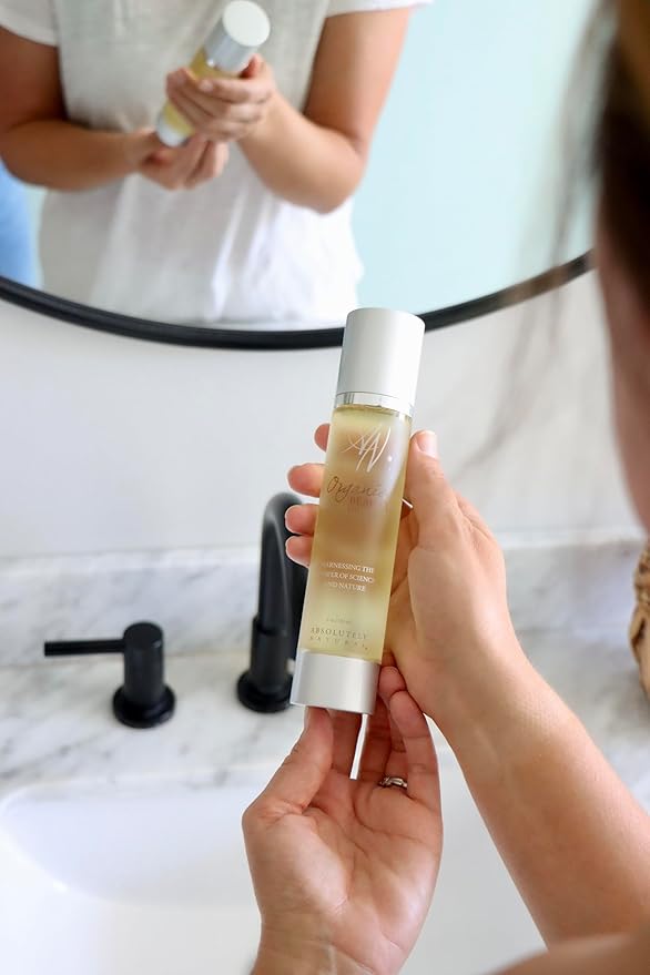 Organic Beauty Oil 4oz with Vitamin E, Olive and Rosehips Oils, Made in USA