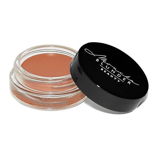 Monika Blunder Beauty - Blunder Cover Foundation Concealer - Shade: 6.5 - Sechs.5 - Deep Red Undertones - Clean Beauty, Cruelty-Free, Vegan, All-In-One - 0.62 oz