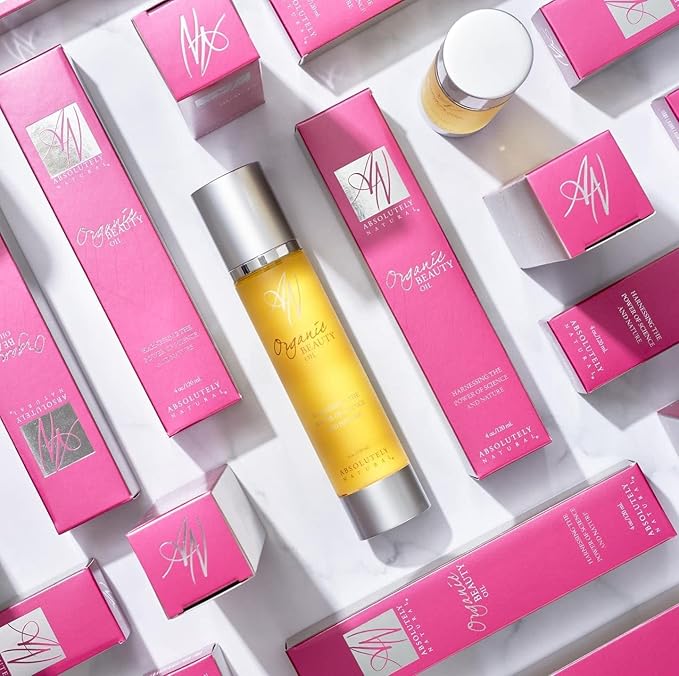 Organic Beauty Oil 4oz with Vitamin E, Olive and Rosehips Oils, Made in USA