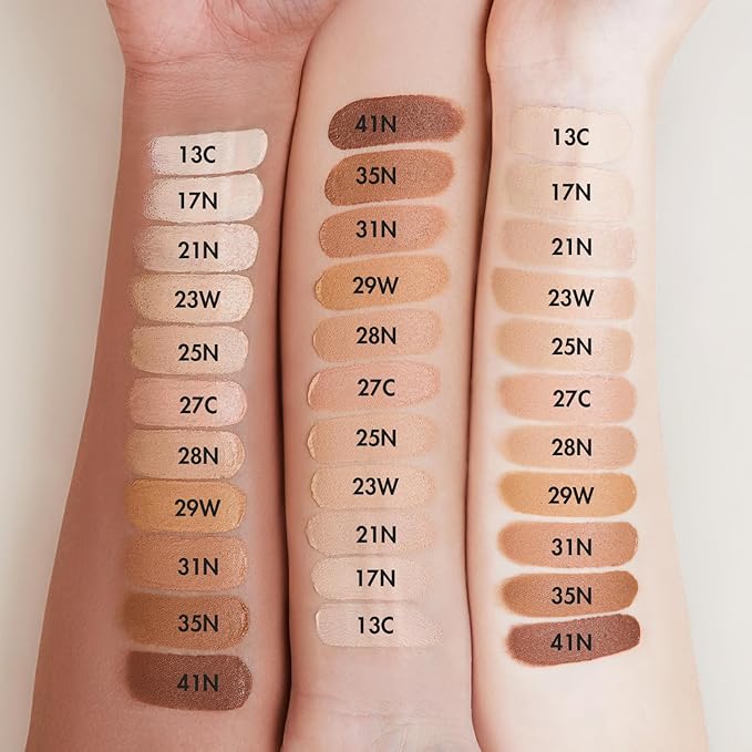 AGE20'S Signature Essence Pact SPF 50+ | Pack of 1 | 31 Medium Tan | Cream Foundation, Dewy Finish, Natural Coverage | Korean Cushion Foundation