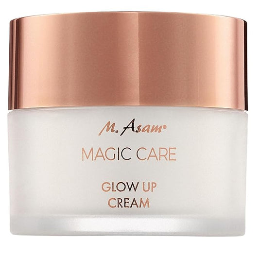 M. Asam MAGIC CARE Glow Up Cream (1.69 Fl Oz) - Light facial cream with immediate & long-term glow effect, skincare for fresh and youthful complexion, ideal as day care & as make-up base.
