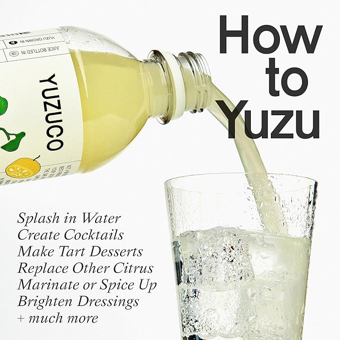 YUZUCO - Yuzu Super Juice - 12oz - Loved by Chefs and Mixologists - Never Heat-Treated for Maximum Flavor and Aroma - Bottled in California