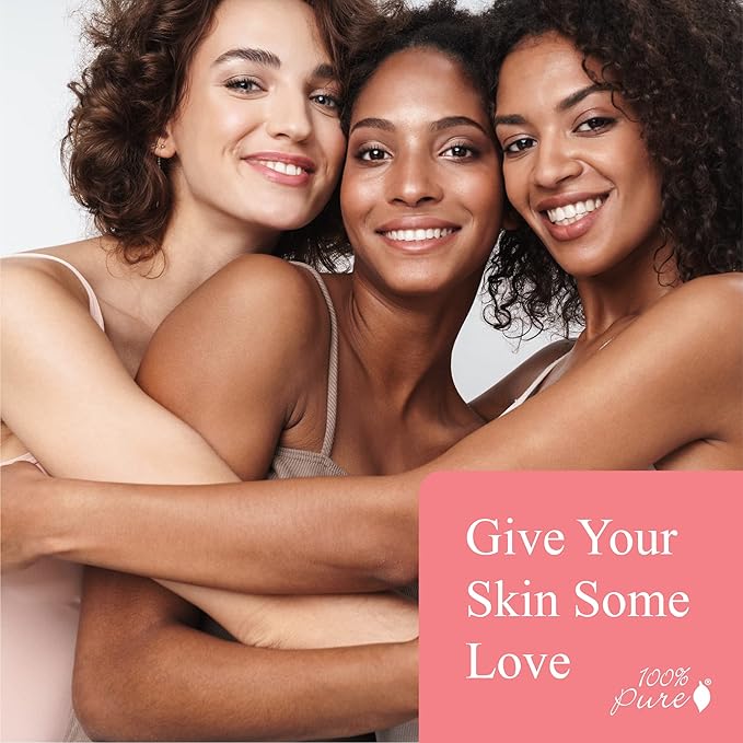 100% PURE Organic Rosehip Oil Moisturizer For Face, Body, Hair Hydrating Vitamins & Omega Fatty Acids Support Glowing, Plumped Up Youthful Skin - Natural Cold-Pressed Facial Radiance - Vegan - 1oz