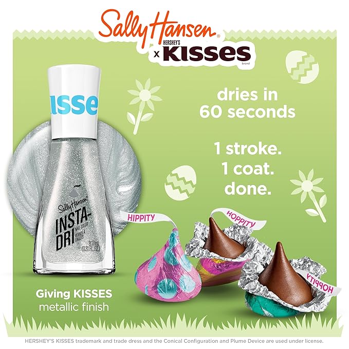Sally Hansen Insta Dri x Hershsey Kisses Nail Polish Collection 726 Giving Kisses 0.31 fl oz (Pack of 1)