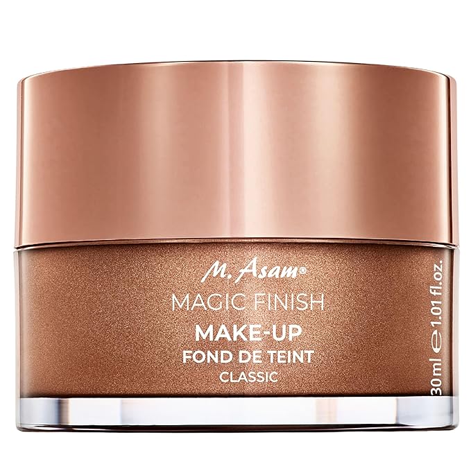 M. Asam Magic Finish Make-Up Mousse (1.01 Fl Oz) – 4in1 Primer, Foundation, Concealer & Powder With Buildable Coverage, Hides Redness And Dark Spots, Vegan, For Light To Medium Skin Tones