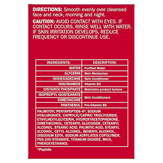 Olay Face Moisturizer, Regenerist Micro-Sculpting Cream for Women, Fragrance-Free - Hydrating, Anti-Aging, Anti-Wrinkle, Firming Skin Care - Hyaluronic Acid, Niacinamide, Amino Peptides, 1.7 Oz