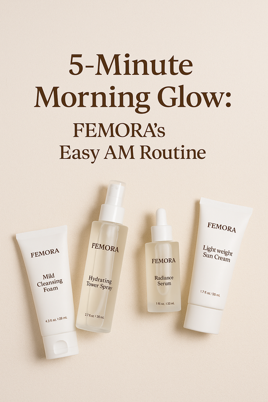 5-Minute Morning Glow: FEMORA’s Easy AM Routine