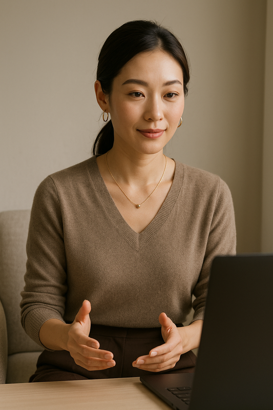 Elegant Even WFH! Styling 'One-Mile Wear' Optimized for Video Meetings