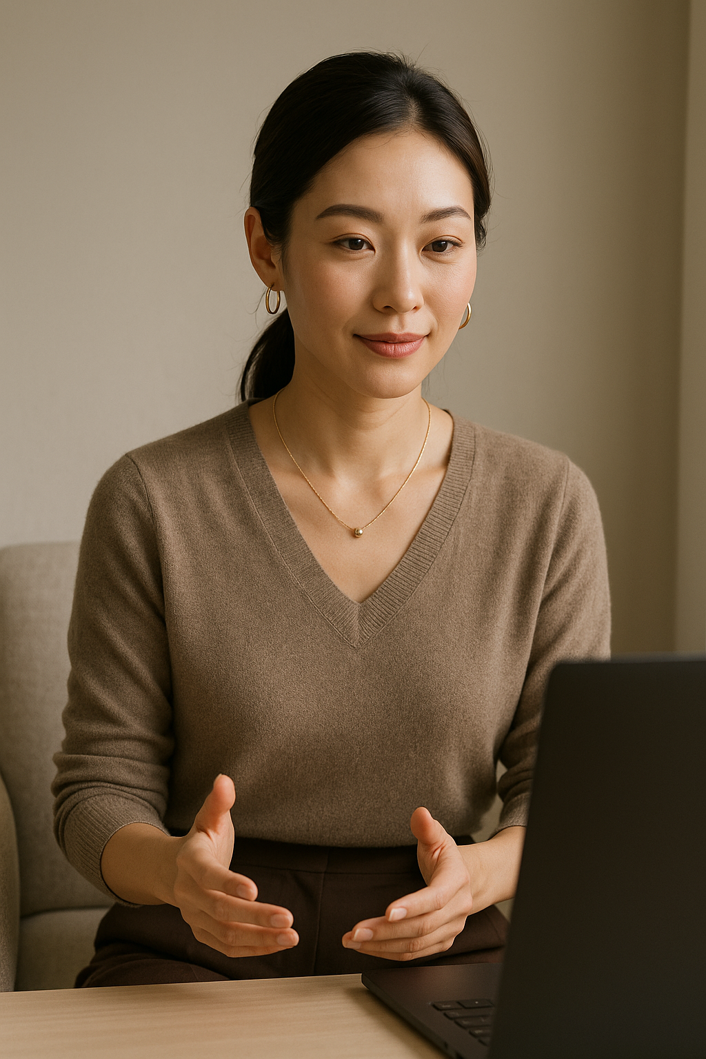 Elegant Even WFH! Styling 'One-Mile Wear' Optimized for Video Meetings
