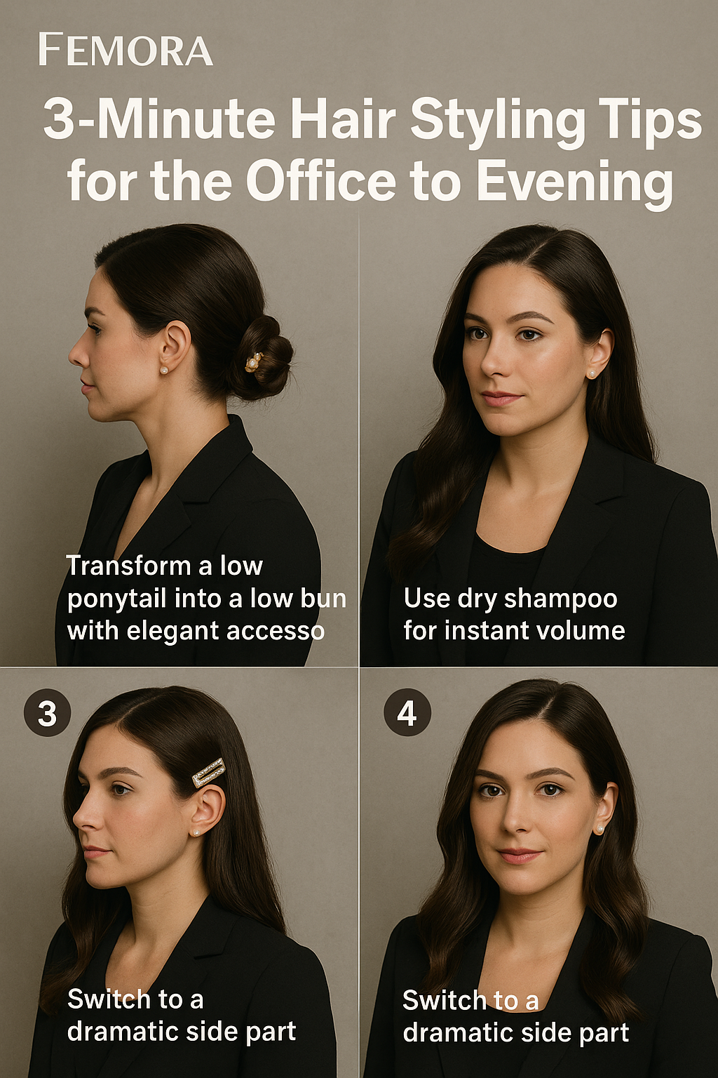 3-Minute Chic: 5 After-Work Hair Transformations to Go from Office to Evening Glam
