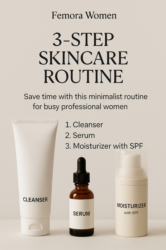 The 5-Minute Minimalist '3-STEP Skincare' Routine for Busy Working Women