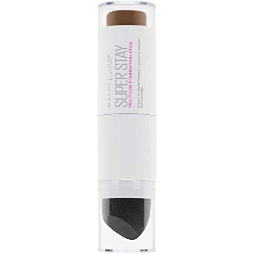 Maybelline New York Super Stay Foundation Stick for Normal To Oily Skin, Deep Bronze, 0.25 Ounce