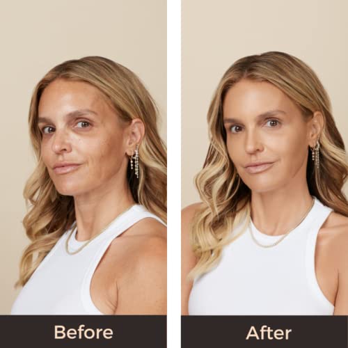 Monika Blunder Beauty - Blunder Cover Foundation/Concealer - Shade: 4.25 - Vier.25 - Light/Medium Olive Undertones - Clean Beauty, All-In-One, Fragrance-Free, Cruelty-Free, Vegan - 0.62 oz