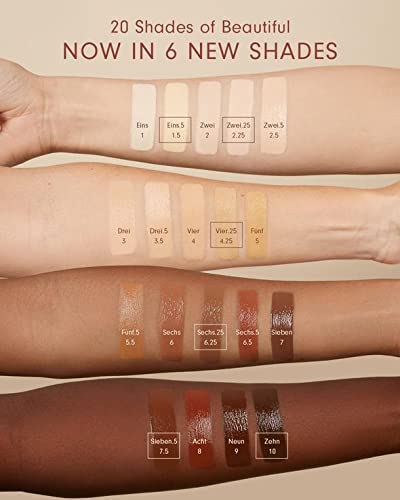 Monika Blunder Beauty - Blunder Cover Foundation Concealer - Shade: 3.5 - Drei.5 - Light/Medium, Neutral with Subtle Pink Undertones - Clean Beauty, All-In-One, Cruelty-Free - 0.62 oz