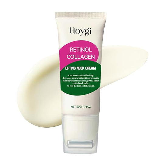 Retinol Collagen Lifting Neck Cream,Anti Aging Face and Neck Cream for Reduce Wrinkles and Hydrating & Lifting Neck,For Face, Neck, Décolleté Wrinkle Care, 1.76 oz.