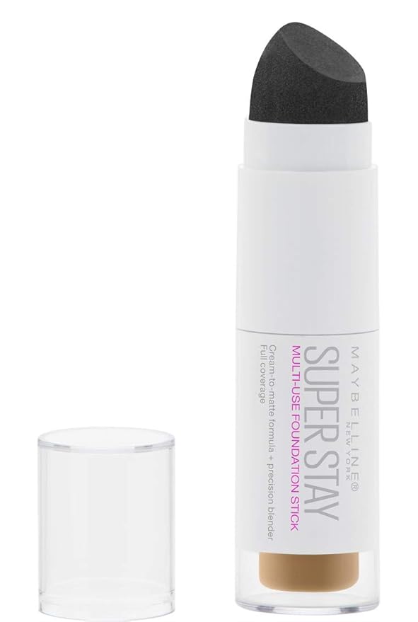 Maybelline New York Super Stay Foundation Stick for Normal To Oily Skin, Warm sun, 0.25 Ounce