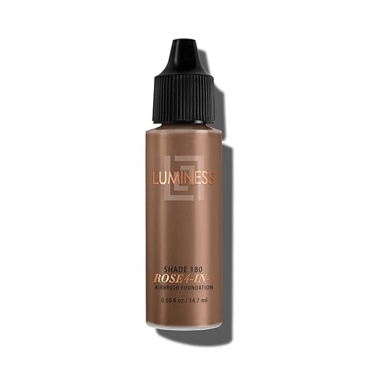 LUMINESS Rose 4-in-1 Airbrush Foundation - Shade 180, 0.50 oz