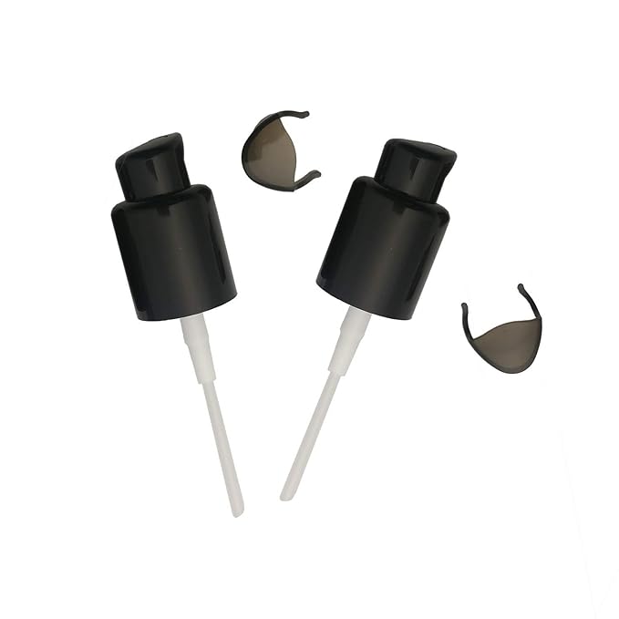 Chris.W 2Pack Foundation Pump for MAC Studio Fix Fluid Foundation(Black)