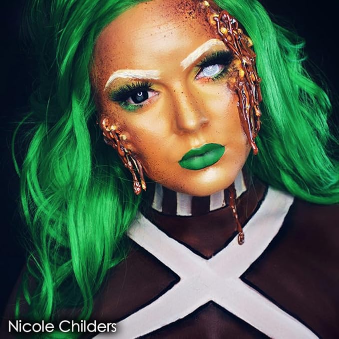 Mehron Makeup Paradise Makeup AQ Refill Size | Stage & Screen, Face & Body Painting, Beauty, Cosplay, and Halloween | Water Activated Face Paint, Body Paint, Cosplay Makeup .25 oz (7 ml) (MANGO)