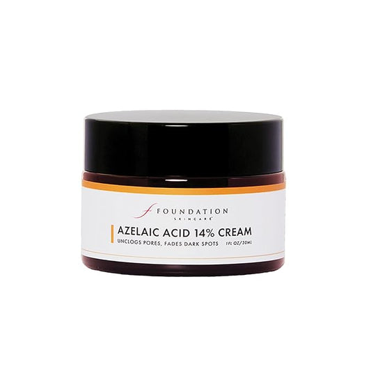 Azelaic Acid 14% Cream - Helps Calm Acne & Rosacea, Reduces Inflammation & Minimizes Pores - 1 Fl Oz