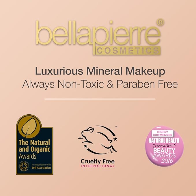 bellapierre Mineral Foundation SPF 15 - Loose Powder Foundation | Vegan & Cruelty Free Natural Makeup | Full Coverage Matte Finish | Hypoallergenic | Oil & Talc Free - 0.32 Oz - Maple