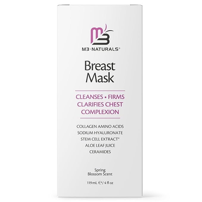 Moisturizing Breast Enhancement Cream for Women - Breast Firming and Lifting Cream with Collagen and Ceramides - Clarifying Neck and Breast Enhancer Cream for Wrinkles and Dry Skin