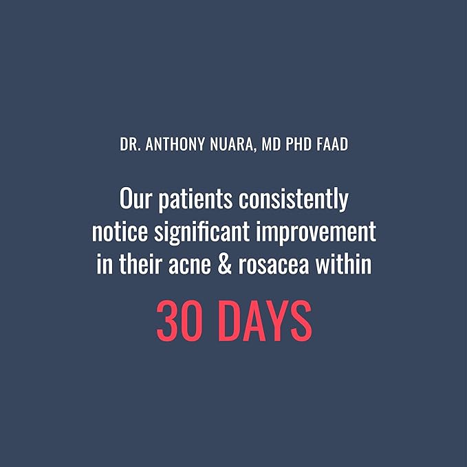 Azelaic Acid 14% Cream - Helps Calm Acne & Rosacea, Reduces Inflammation & Minimizes Pores - 1 Fl Oz