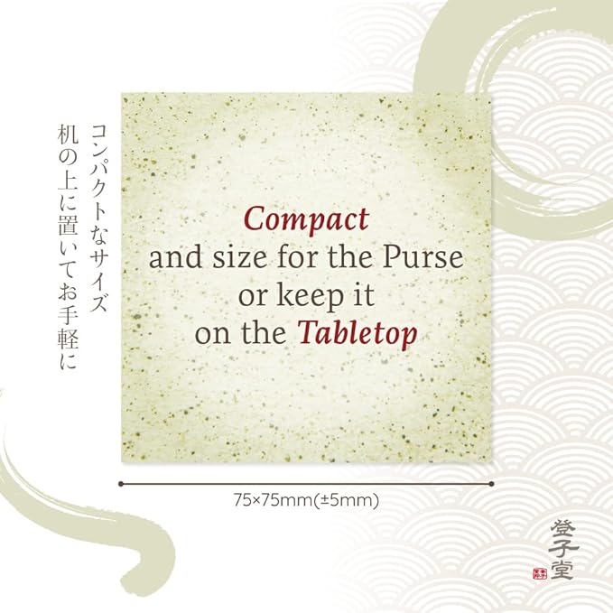 Super Value Pack 1000-Sheets Natural Oil Blotting Paper for Oily Skin, Toshido 3 Type Paper - Type Green tea, oil blotting paper Natural Hemp Oil Absorbing Sheets for Face (Green Tea)