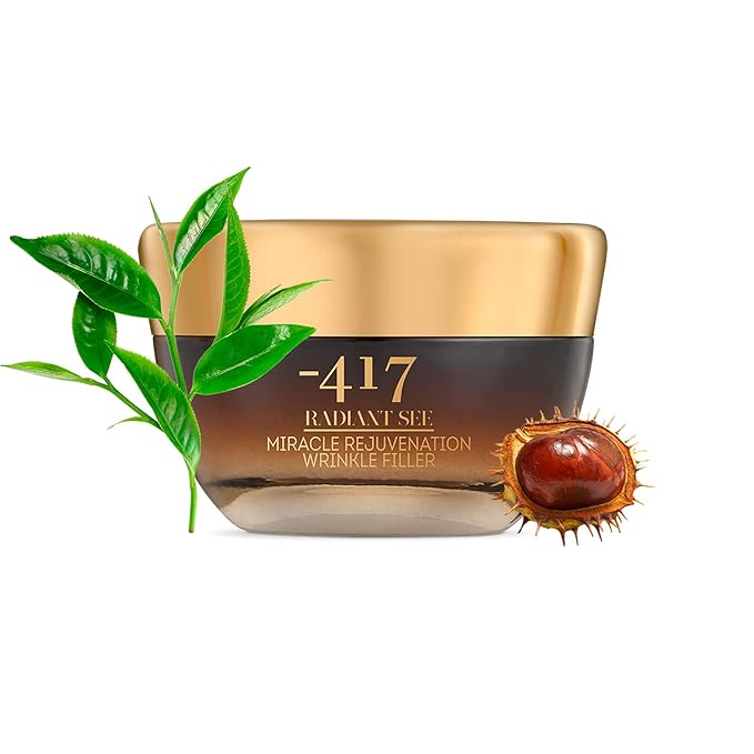 '-417 Dead Sea Cosmetics Miracle Rejuvenation Wrinkle Filler With Jojoba Oil & Collagen for Instant Visible Lifting and Smoothing - 100% Vegan