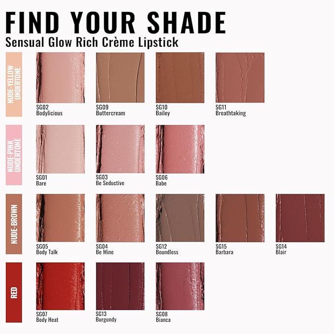 Oulac Beige Lipsticks for Women, Pale Nude Matte Lip Base, Full Coverage Lip Color, Satin Matte Finish, Cream Texture, Hydrating, Infused with Hyaluronic Acid, Vegan & Clean Beauty 4g SG01 Bare