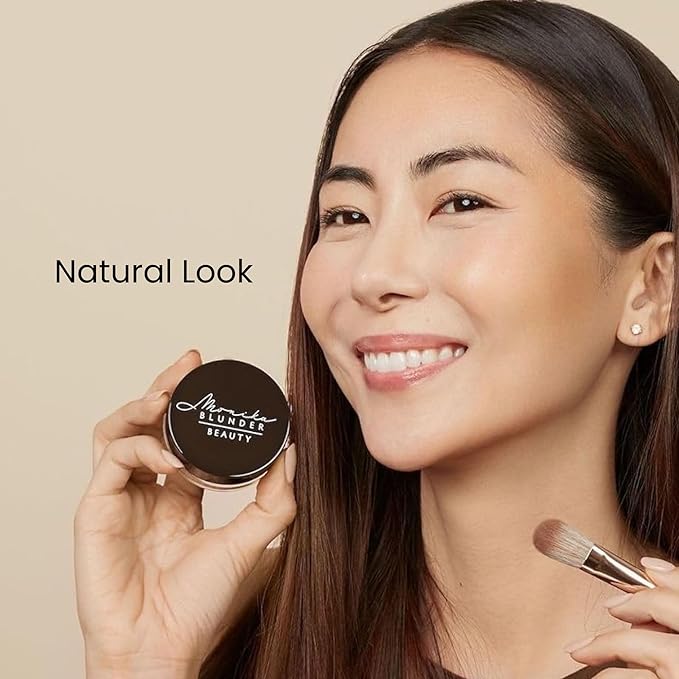 Monika Blunder Beauty - Blunder Cover Foundation, Concealer - Shade: 1.5 - Eins.5 - Very Fair, Yellow Undertones - Clean Beauty, All-In-One, Cruelty-Free, Vegan - 0.62 oz