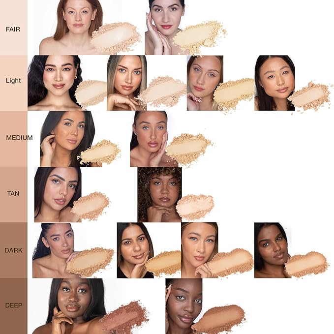 bellapierre Mineral Foundation SPF 15 - Loose Powder Foundation | Vegan & Cruelty Free Natural Makeup | Full Coverage Matte Finish | Hypoallergenic | Oil & Talc Free - 0.32 Oz - Café