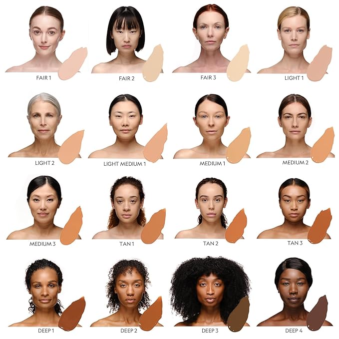 YENSA Super Serum Silk Powder Foundation - Matte Foundation Makeup to Blur and Smooth Pores - Provides a Radiant and More Even Skin Tone for a Natural, Healthy Glow - Light 1 (0.35 oz)