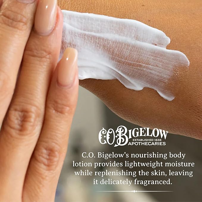 C.O. Bigelow Bergamot Body Lotion, Iconic Collection Moisturizing Body Lotion with Shea Butter, Borage Oil & Grapeseed Oil, 10.5 Fl Oz