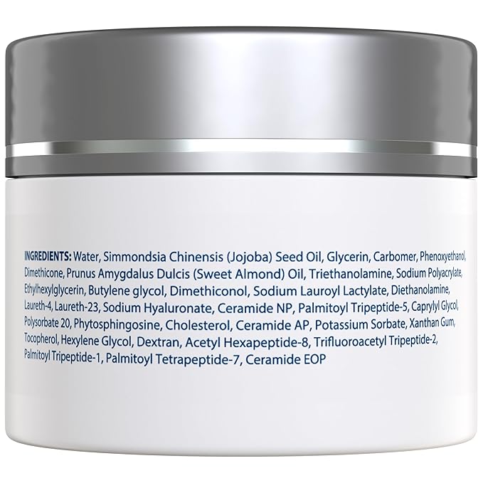 Age-Defying Lift & Firm Cream - Anti Aging and Skin Firming For All Types - Paraben Free - Fragrance Free Cruelty Free BHA Free 50 ml (1.7oz) - 3 PACK