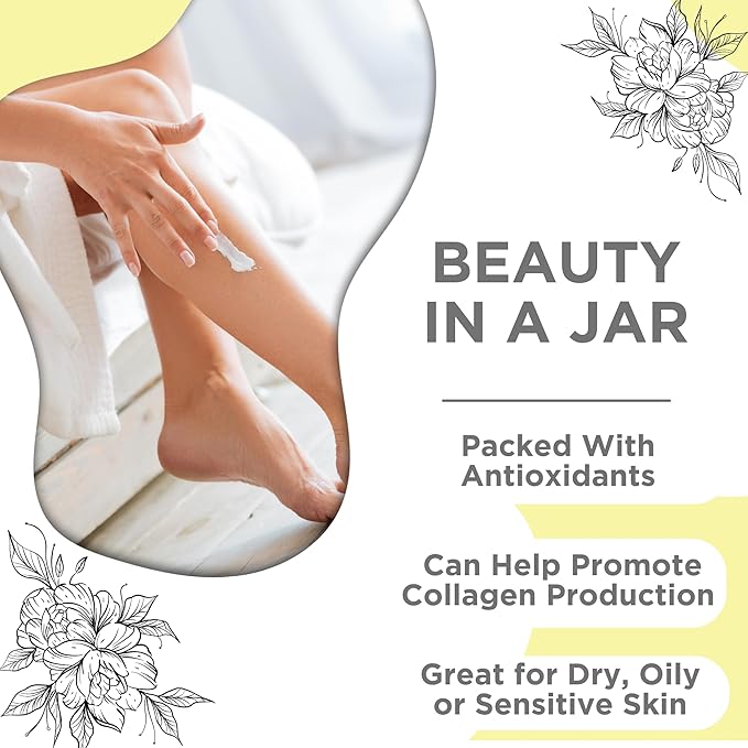 Skin Nation Super Firming Cream, Hydrating Body Lotion with Shea Butter, Glycolic Acid, Aloe Vera, Can Help Smooth Crepey Skin and Support Firmer Neck & Décolleté, 4 oz