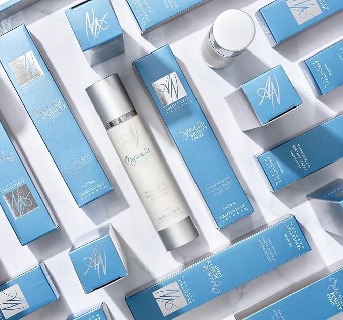 Organic Beauty Cream 4oz with Anti-Aging Antioxidants and Essential Fatty Acids Plant Based Made in USA